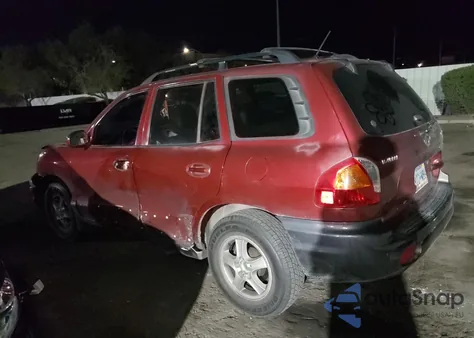 2004 Hyundai Santa Fe Gls z USA, uszkodzony, nr VIN KM8SC13D74U847113